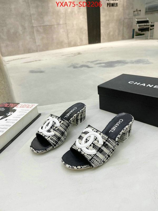 Women Shoes-Chanel best replica new style ID: SD2206 $: 75USD