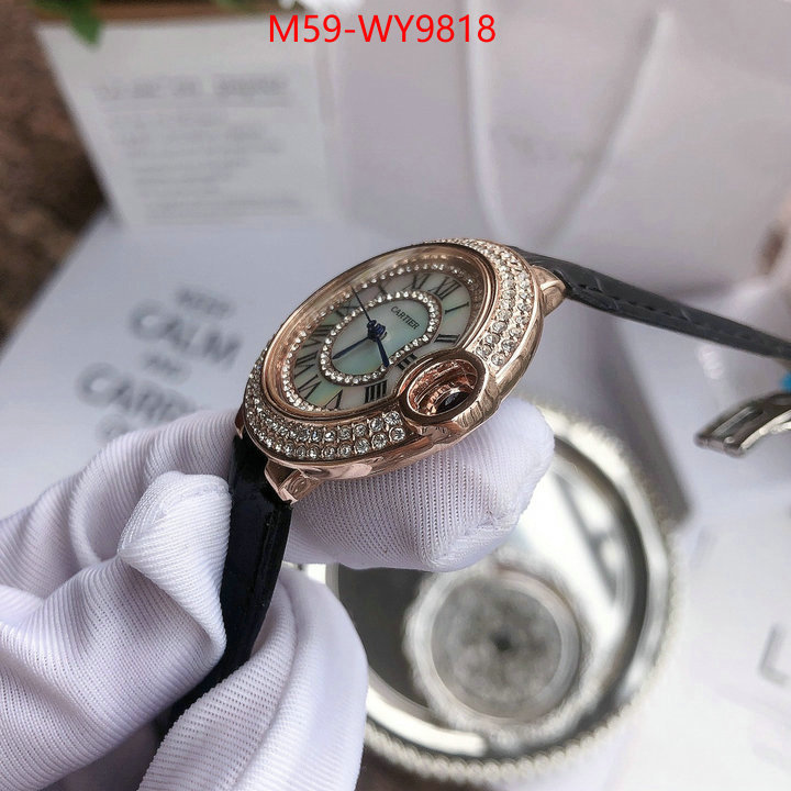 Watch(4A)-Cartier wholesale replica shop ID: WY9818 $: 59USD