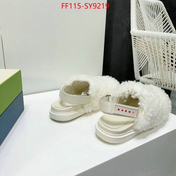 Women Shoes-Marni top quality designer replica ID: SY9219 $: 115USD