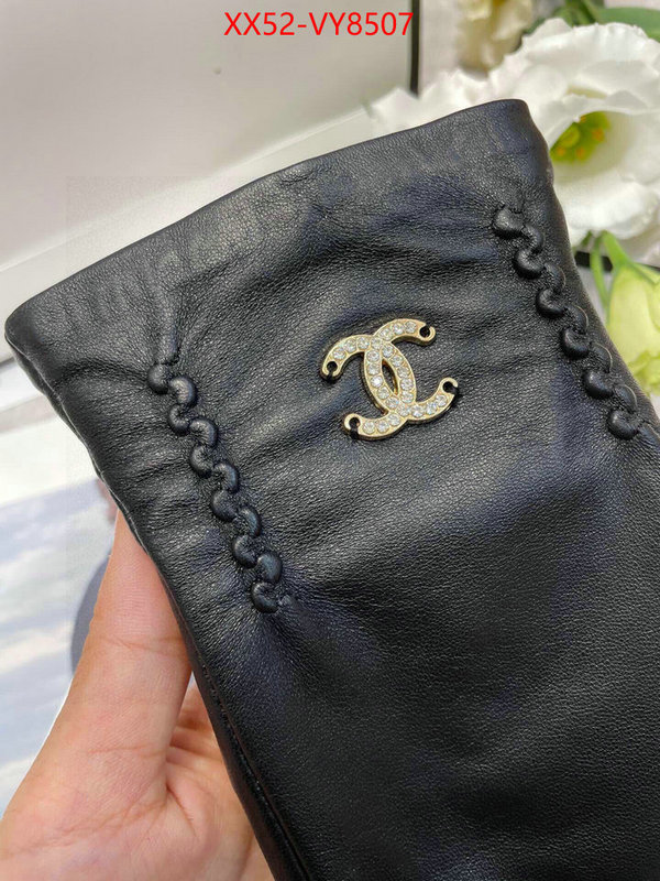 Gloves-Chanel top fake designer ID: VY8507 $: 52USD