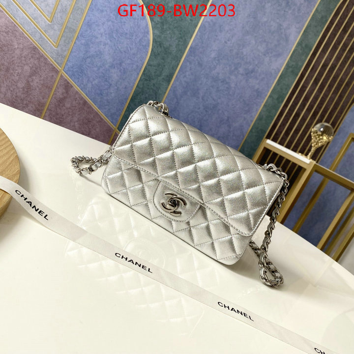 Chanel Bags(TOP)-Diagonal- what best replica sellers ID: BW2203 $: 189USD