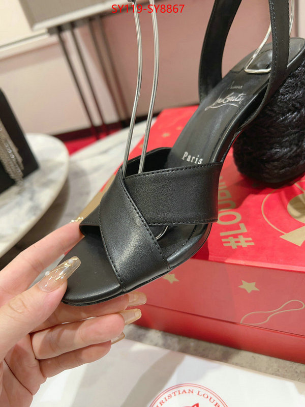 Women Shoes-Christian Louboutin how to find replica shop ID: SY8867 $: 119USD