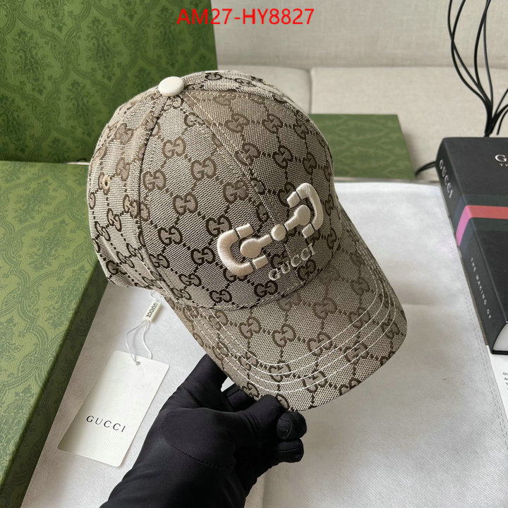 Cap(Hat)-Gucci sale outlet online ID: HY8827 $: 27USD