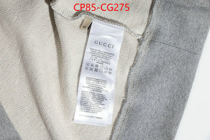 Clothing-Gucci replica shop ID: CG275 $: 85USD