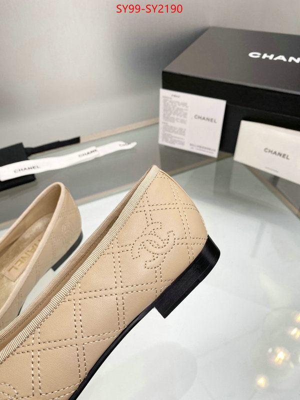 Women Shoes-Chanel wholesale designer shop ID: SY2190 $: 99USD