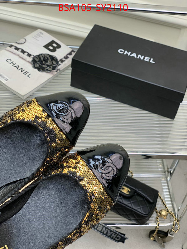 Women Shoes-Chanel quality replica ID: SY2110 $: 105USD