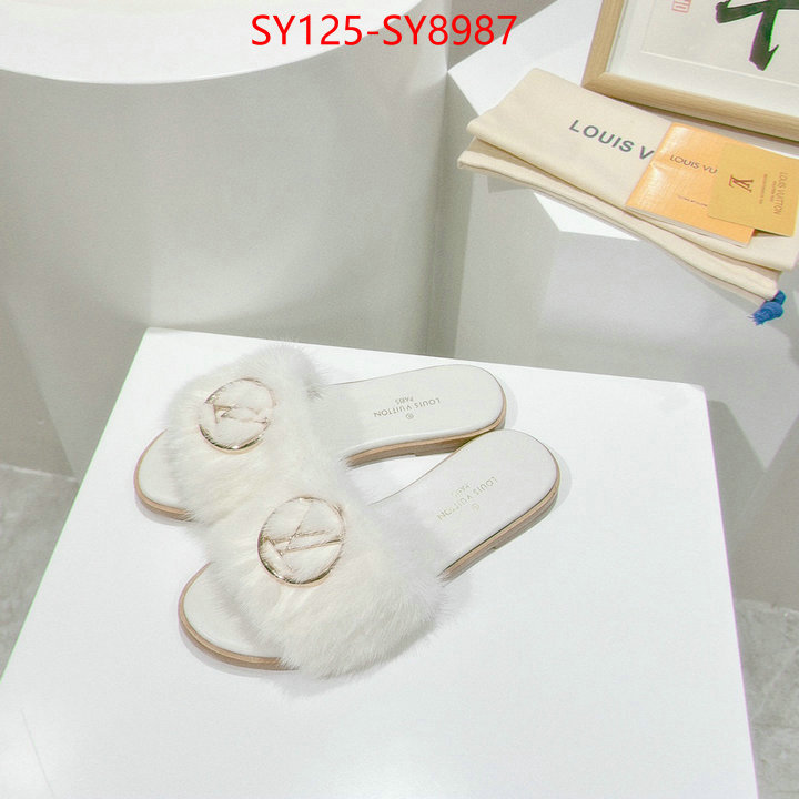 Women Shoes-LV buy sell ID: SY8987 $: 125USD