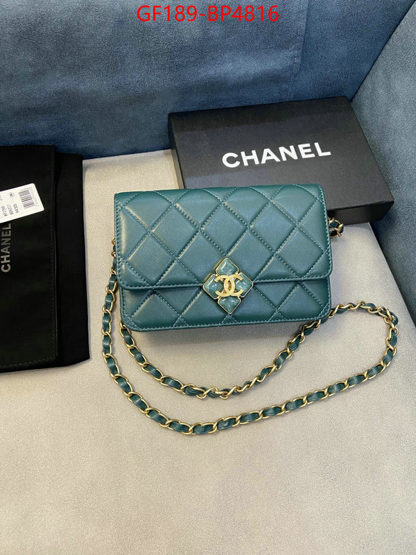 Chanel Bags(TOP)-Diagonal- 1:1 replica ID: BP4816 $: 189USD