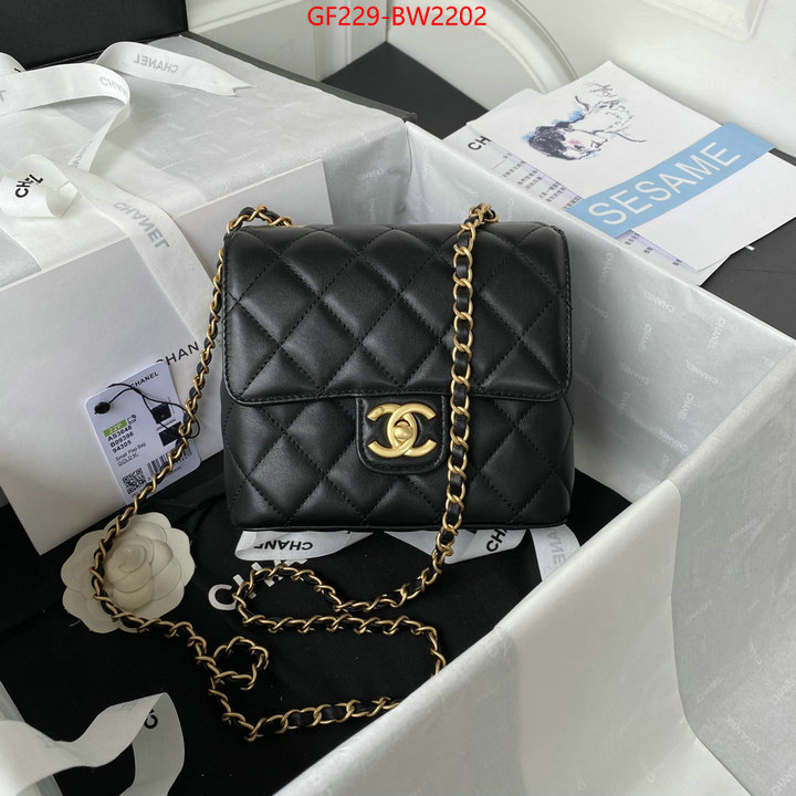 Chanel Bags(TOP)-Diagonal- designer fake ID: BW2202 $: 229USD