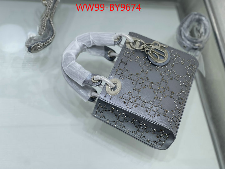 Dior Bags(4A)-Lady- fake high quality ID: BY9674 $: 99USD