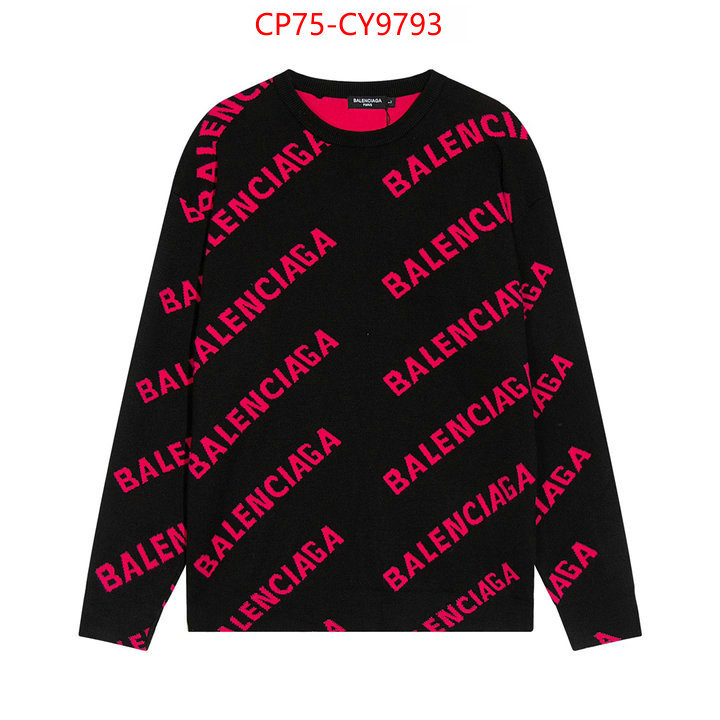 Clothing-Balenciaga shop designer replica ID: CY9793 $: 75USD