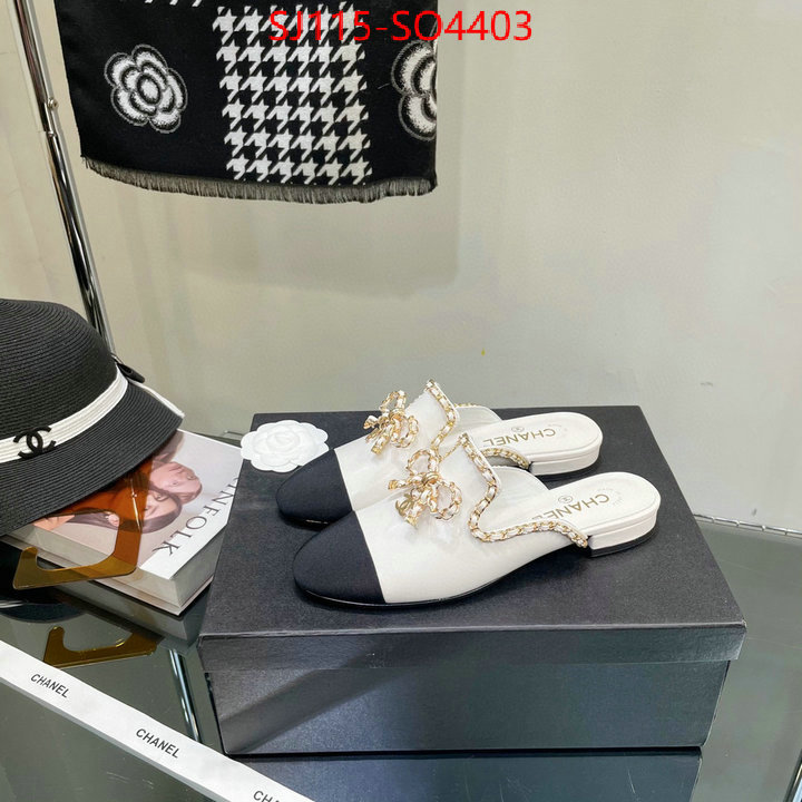 Women Shoes-Chanel luxury cheap replica ID: SO4403 $: 115USD