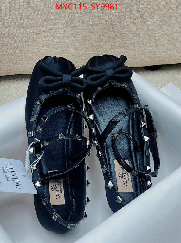 Women Shoes-Valentino replica for cheap ID: SY9981 $: 115USD