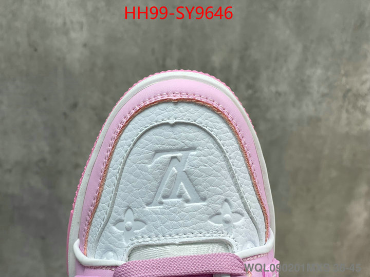 Women Shoes-LV quality aaaaa replica ID: SY9646 $: 99USD