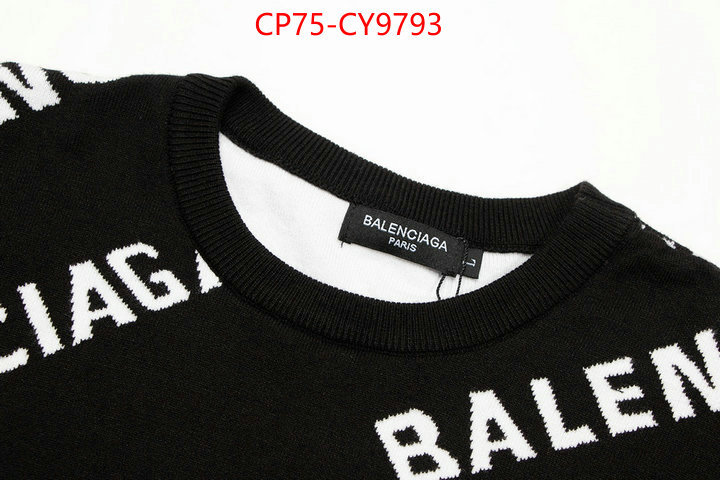 Clothing-Balenciaga shop designer replica ID: CY9793 $: 75USD