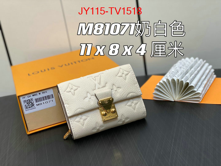 LV Bags(TOP)-Wallet aaaaa+ replica ID: TV1518 $: 115USD