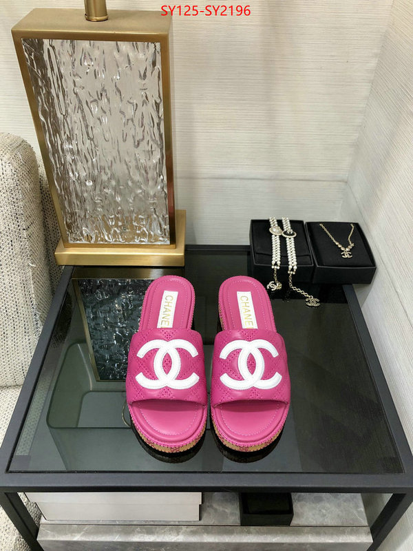 Women Shoes-Chanel buy best high-quality ID: SY2196 $: 125USD