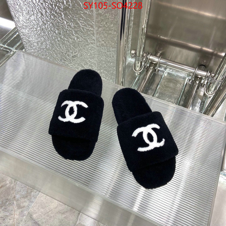 Women Shoes-Chanel highest quality replica ID: SO4228 $: 105USD