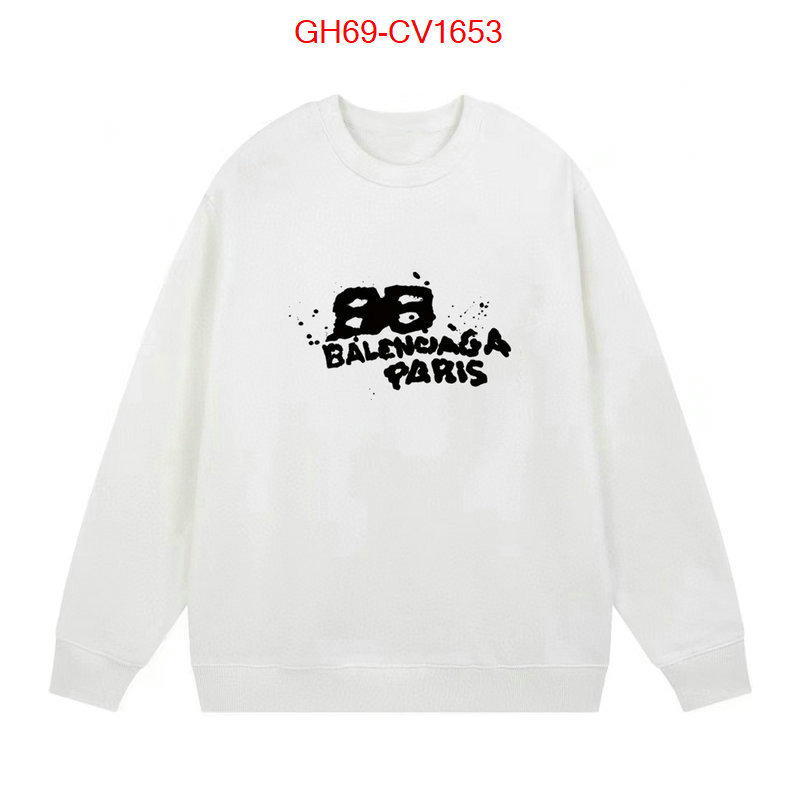 Clothing-Balenciaga perfect ID: CV1653 $: 69USD