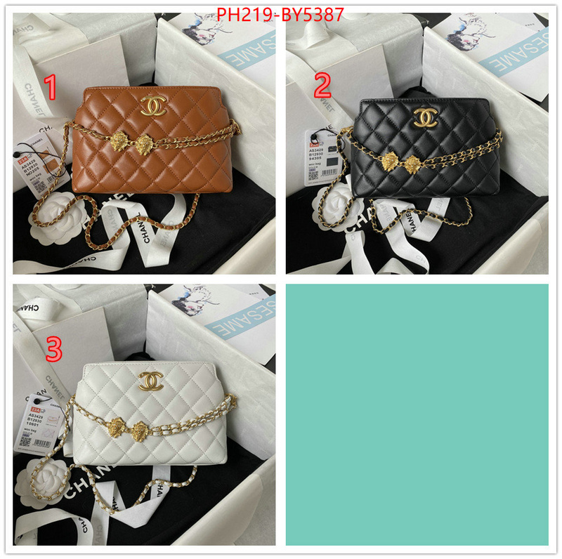 Chanel Bags(TOP)-Diagonal- hot sale ID: BY5387 $: 219USD