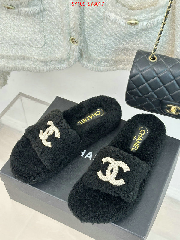 Women Shoes-Chanel high quality aaaaa replica ID: SY8017 $: 109USD
