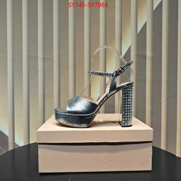 Women Shoes-Miu Miu hot sale ID: SY7984 $: 145USD