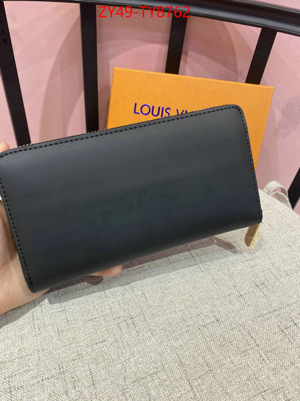 LV Bags(4A)-Wallet replica aaaaa+ designer ID: TY8762 $: 49USD