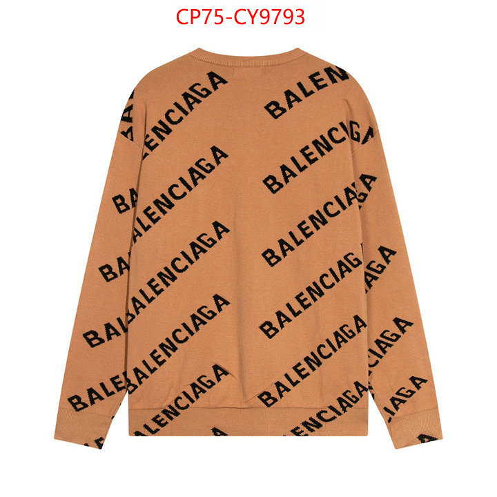 Clothing-Balenciaga shop designer replica ID: CY9793 $: 75USD