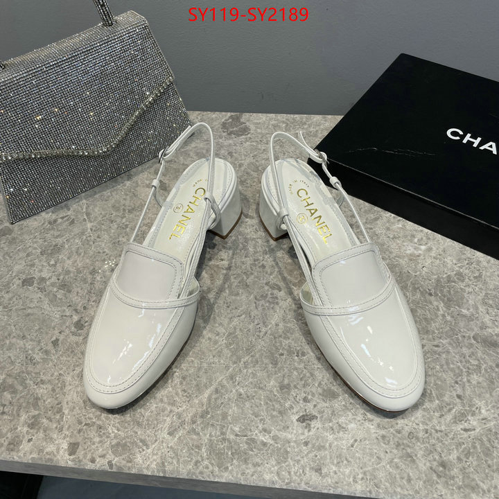 Women Shoes-Chanel fake cheap best online ID: SY2189 $: 119USD