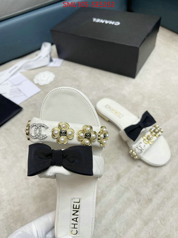 Women Shoes-Chanel luxury fake ID: SE5252 $: 105USD