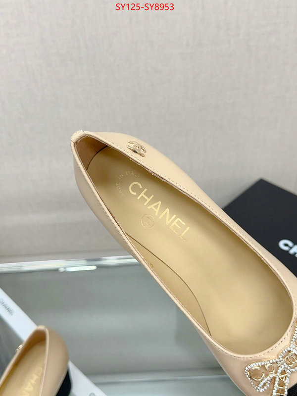 Women Shoes-Chanel replica online ID: SY8953 $: 125USD