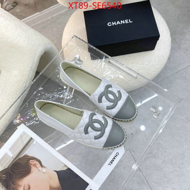 Women Shoes-Chanel highest quality replica ID: SE6540 $: 89USD