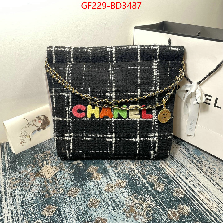 Chanel Bags(TOP)-Diagonal- aaaaa+ replica ID: BD3487 $: 229USD