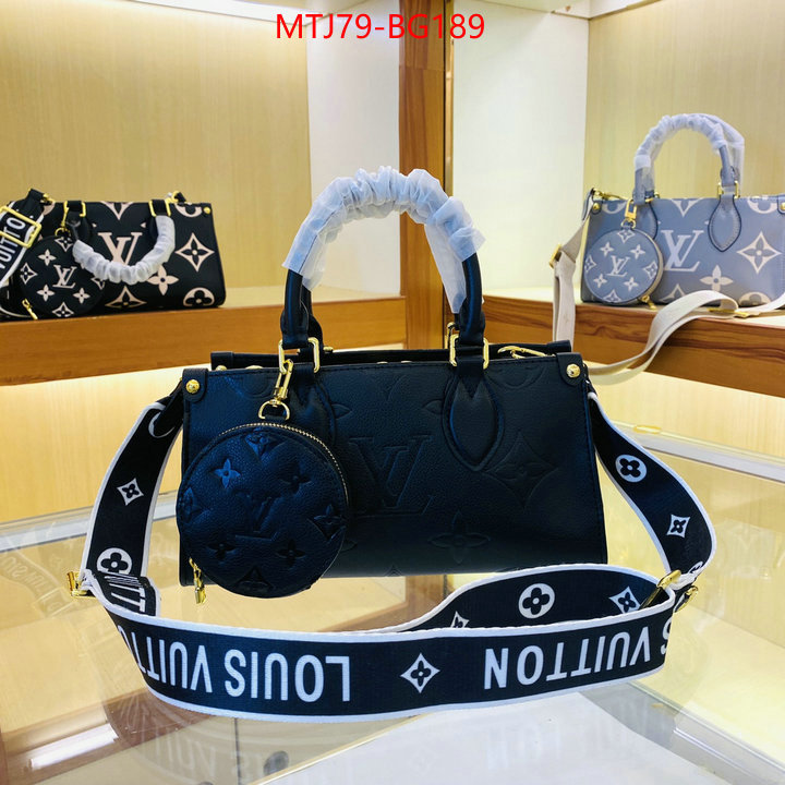 LV Bags(4A)-Handbag Collection- 2023 aaaaa replica customize ID: BG189 $: 79USD