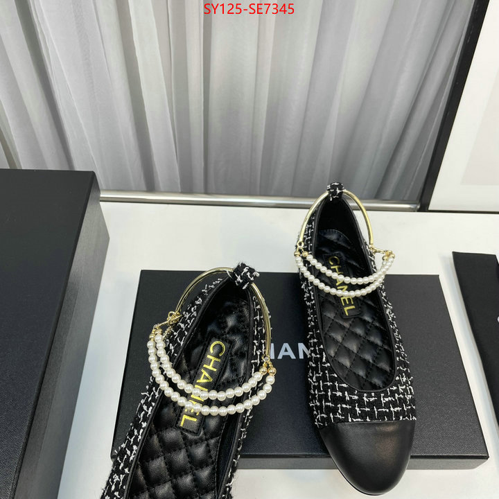 Women Shoes-Chanel wholesale sale ID: SE7345 $: 125USD