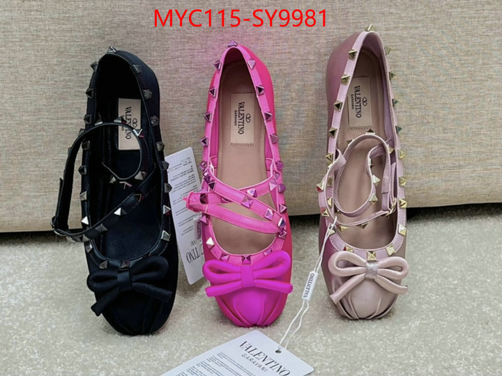 Women Shoes-Valentino replica for cheap ID: SY9981 $: 115USD