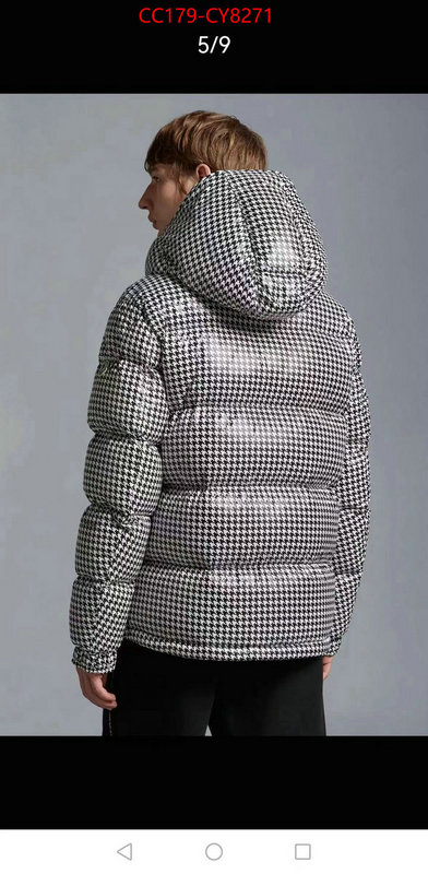 Down jacket Men-Moncler new designer replica ID: CY8271 $: 179USD