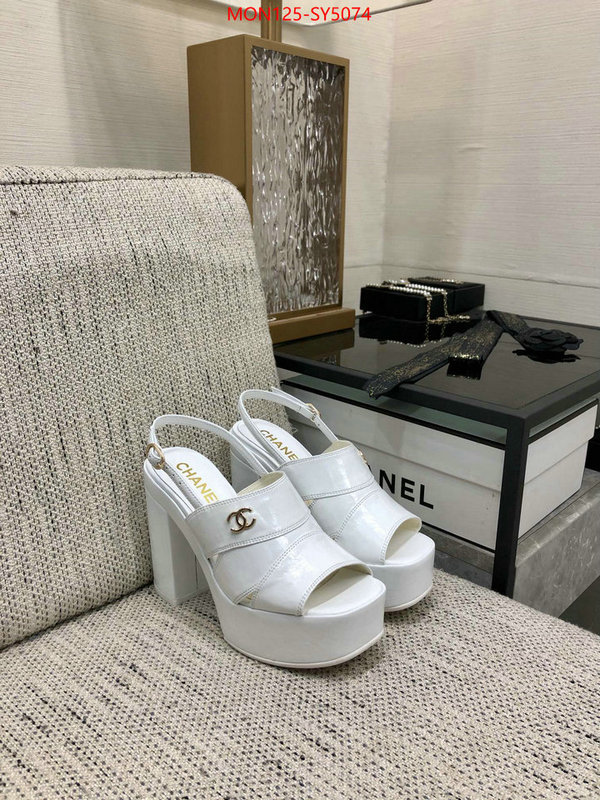 Women Shoes-Chanel sell online ID: SY5074 $: 125USD