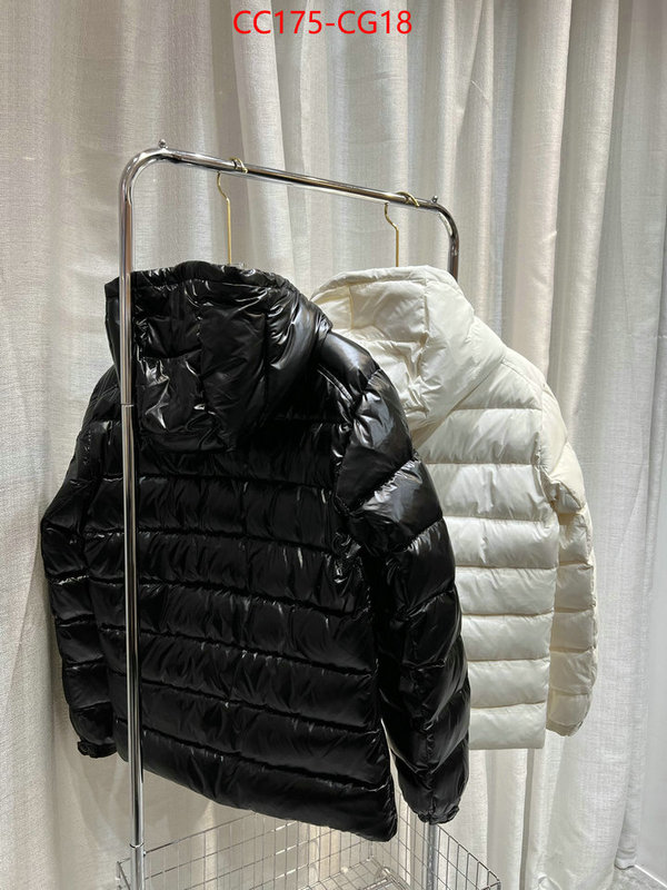 Down jacket Men-Moncler mirror copy luxury ID: CG18 $: 175USD