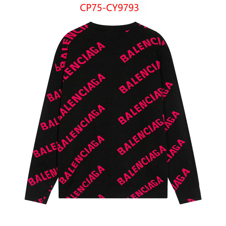 Clothing-Balenciaga shop designer replica ID: CY9793 $: 75USD