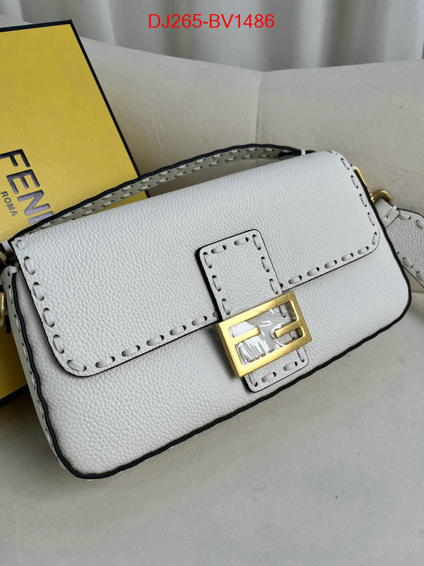 Fendi Bags(TOP)-Baguette highest product quality ID: BV1486 $: 265USD