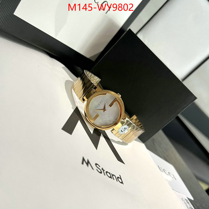 Watch(4A)-Gucci website to buy replica ID: WY9802 $: 145USD