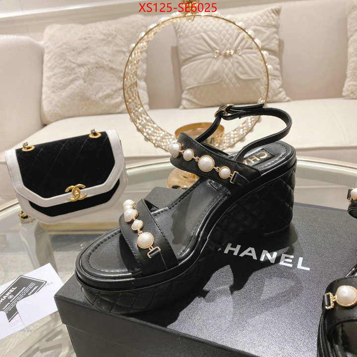 Women Shoes-Chanel high quality designer ID: SE6025 $: 125USD