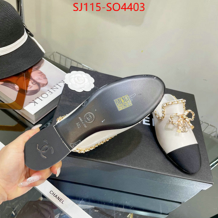 Women Shoes-Chanel luxury cheap replica ID: SO4403 $: 115USD