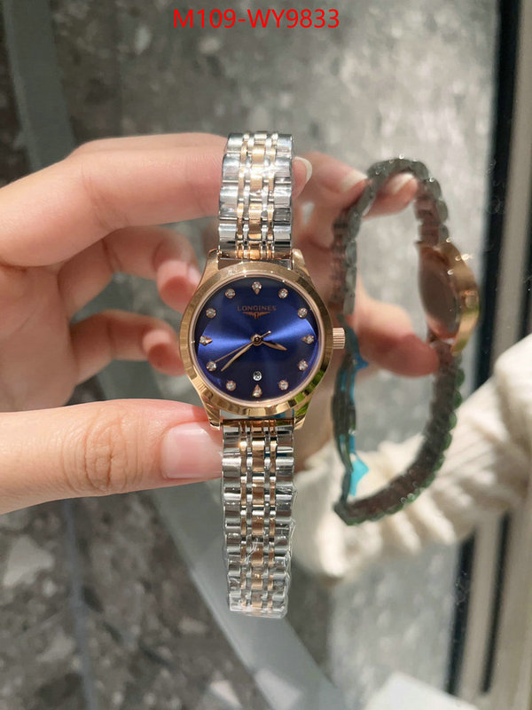 Watch(4A)-Longines fake designer ID: WY9833 $: 109USD