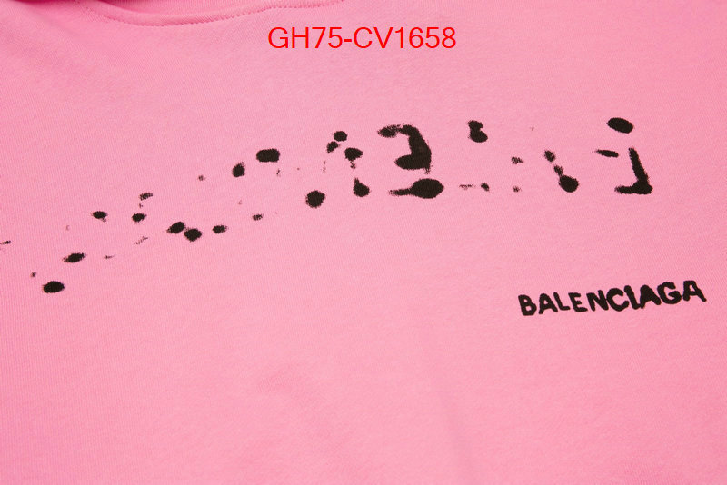 Clothing-Balenciaga buy cheap replica ID: CV1658 $: 75USD