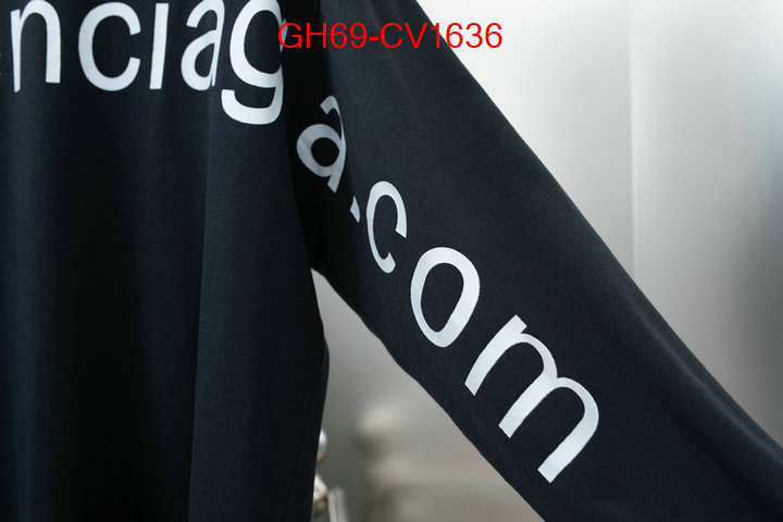 Clothing-Balenciaga what is a counter quality ID: CV1636 $: 69USD