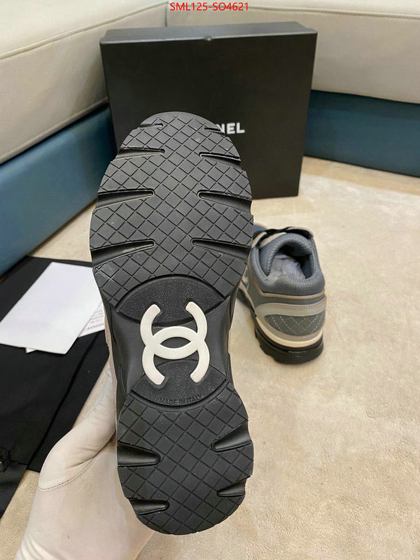 Men shoes-Chanel top 1:1 replica ID: SO4621 $: 125USD