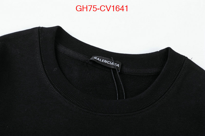 Clothing-Balenciaga replica sale online ID: CV1641 $: 75USD