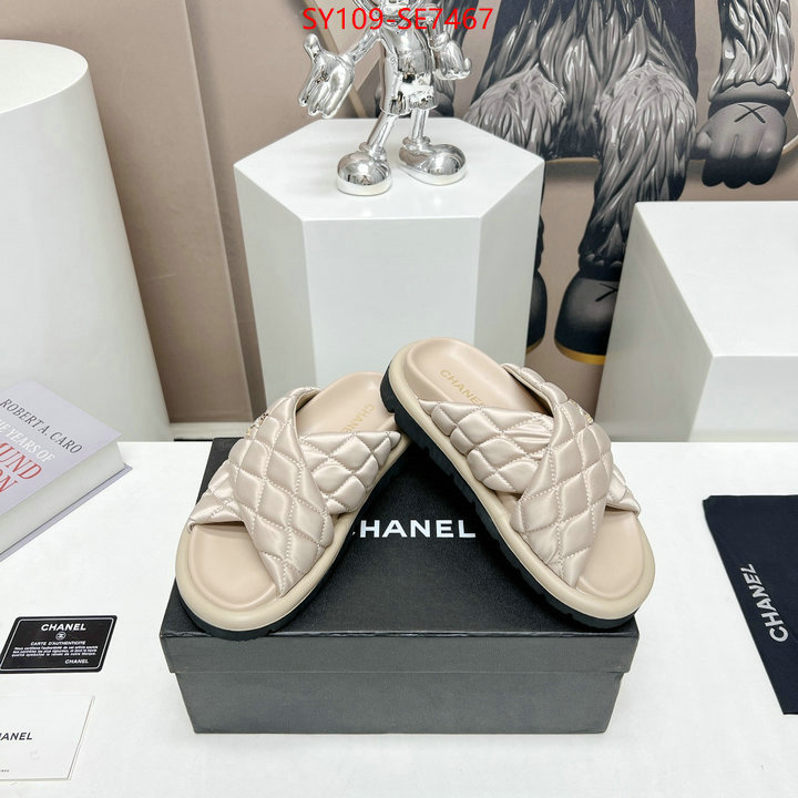 Women Shoes-Chanel top 1:1 replica ID: SE7467 $: 109USD